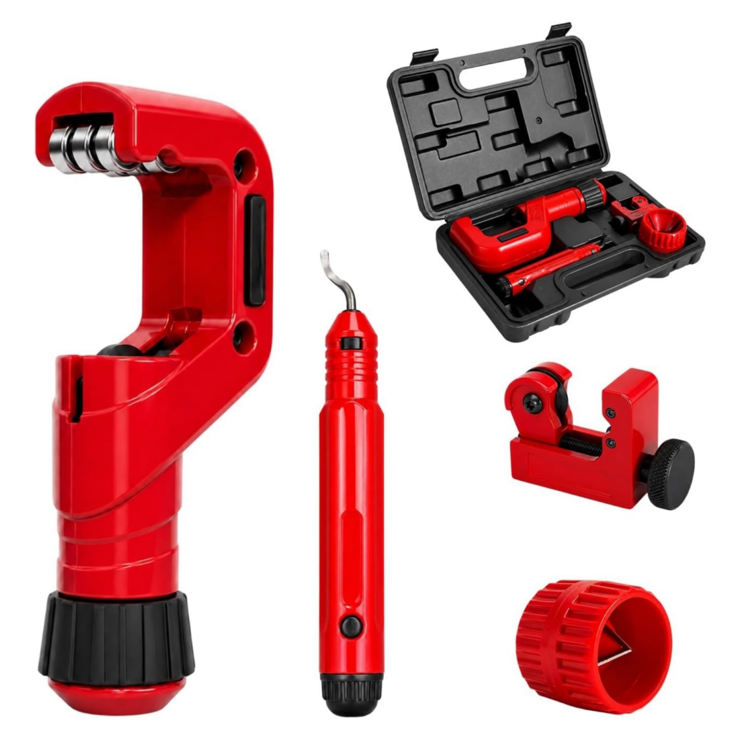 Pipe Cutter Ratchet - Juego de Cortadores de Tubos de