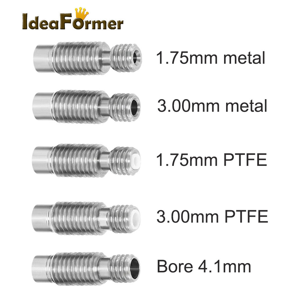 Impresora 3D E3D V6, garganta  - Ptfe Tape Thread reseña y precio