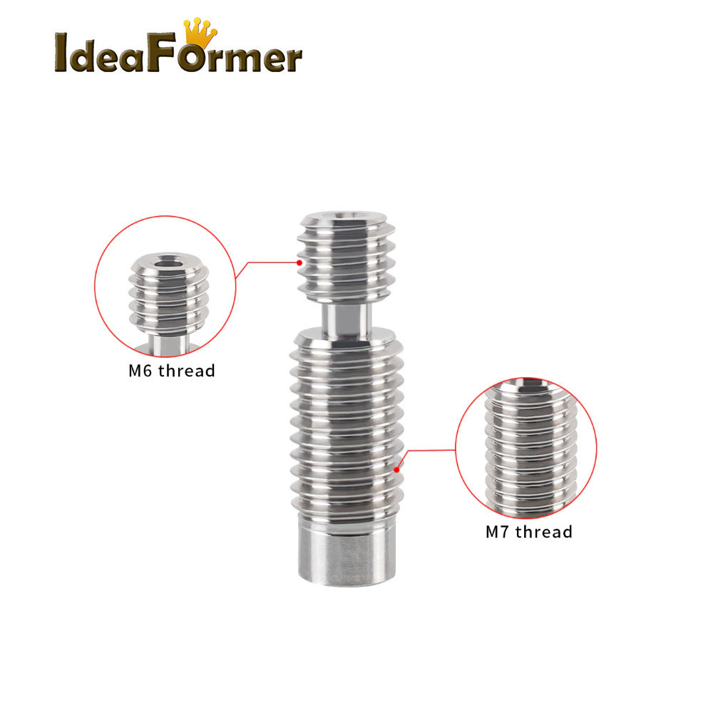 Impresora 3D E3D V6, garganta  - Ptfe Tape Thread reseña y precio