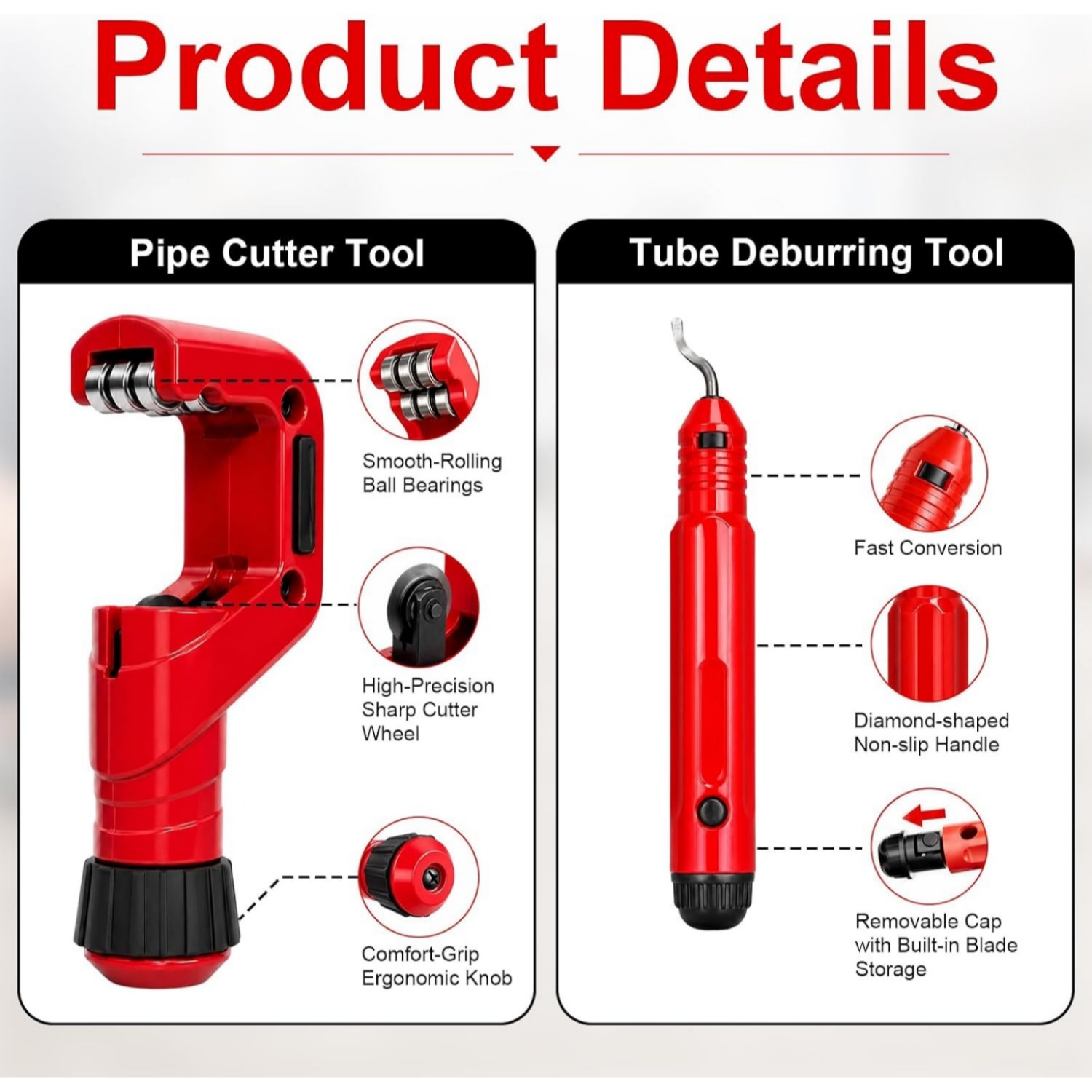 Juego de Cortadores de Tubos d - Pipe Cutter Ratchet reseña y precio