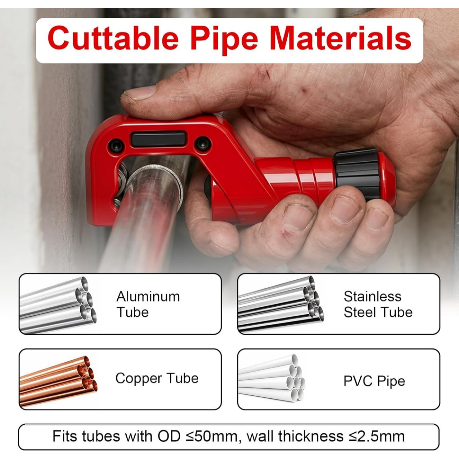 Juego de Cortadores de Tubos d - Pipe Cutter Ratchet reseña y precio
