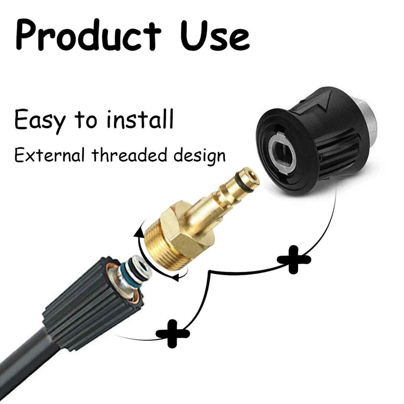 Adaptador de lavadora de alta  - Compression Fitting Brass reseña y precio